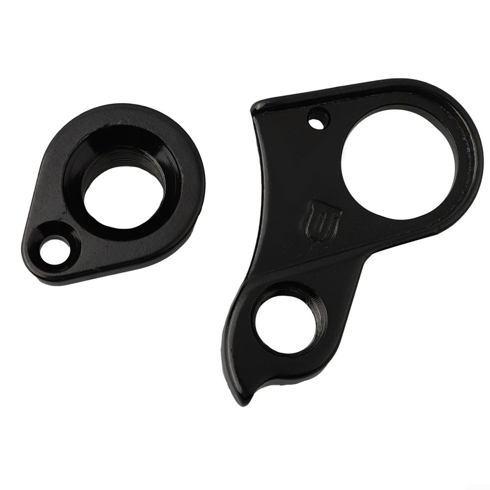 Derailleur Hanger, Aluminum Alloy Bike Rear Derailleur Hanger Includes Screw Axle Cap CNC Frame Saver Derailleur Hanger Hook Dropout Frame