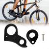 Derailleur Hanger, Aluminum Alloy Bike Rear Derailleur Hanger Includes Screw Axle Cap CNC Frame Saver Derailleur Hanger Hook Dropout Frame view 3