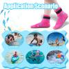 Intbost Kids Neoprene Socks 3mm Wetsuit Socks for Girls Keep Warm Anti Slip Water Socks Toddlers Sand Beach Scuba Diving Snorkeling Swimming Socks Children Youth view 4