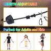 Emazerom Jump Rope for Women Men Kids, Adjustable Skipping Rope with Ball Bearings, Professional Jumping Rope with Foam Handles, Tangle-Free Rapid Speed Jump Ropes for Fitness Workout Boxing Exercise view 4