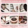 36 Inch Mini Trampoline for Kids Indoor - 3 Ft Toddler Trampoline Over 6 Years for Indoor Garden Home Use by PY SUPER MODE Pink view 2