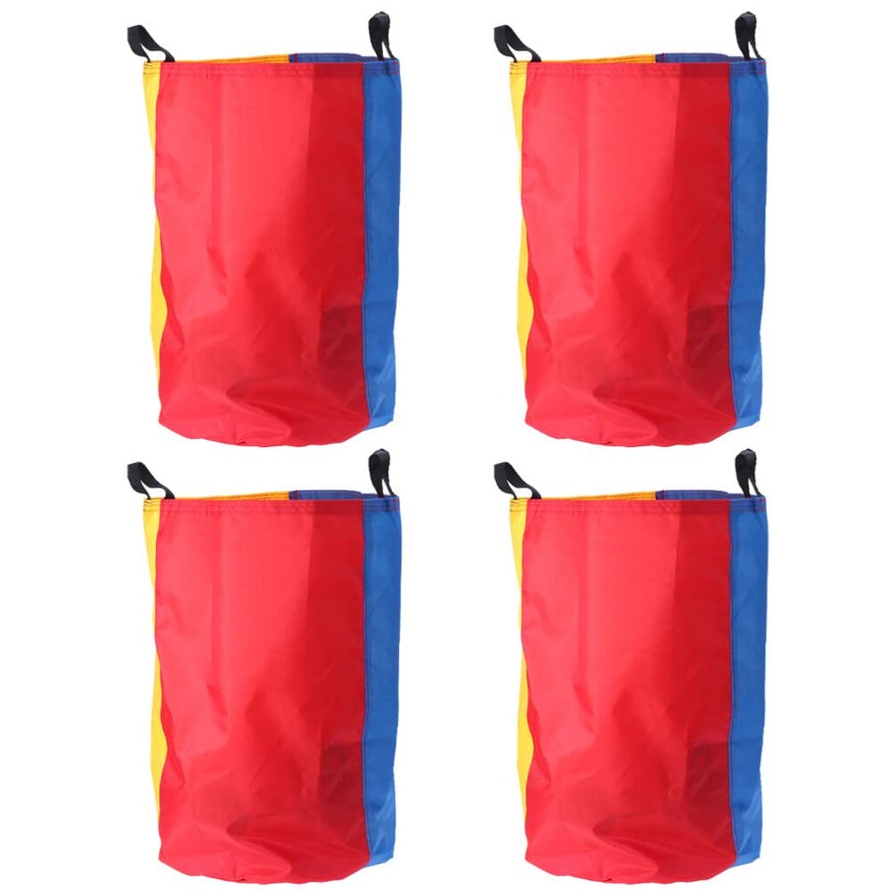 ANRUWEI Sack Race Bags Adults,Outdoor Games,4pcs Jumping Bag Jump Sack School Party Games Jumping Race Supplies Sack Race Bags for Adults and Outdoor Play