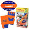 CatchMaster Water Football Set Pool & Beach Easy Catch Hook and Loop Ball + 2 Gloves, Waterproof Outdoor Backyard Game view 1