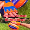 CatchMaster Water Football Set Pool & Beach Easy Catch Hook and Loop Ball + 2 Gloves, Waterproof Outdoor Backyard Game view 2