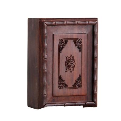 YTDJJWLS Redwood Box Jewelry Box Solidwood Storage Seal Jewelry Box