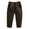 Baby Boys' and Toddler Chino Pants Elastic Waist School Pants for Boys Uniform Pants Solid Color (AG, 18-24 Months) view 1
