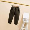 Baby Boys' and Toddler Chino Pants Elastic Waist School Pants for Boys Uniform Pants Solid Color (AG, 18-24 Months) view 3
