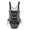 VYNTHORIN Customize Women's Adjustable Bathing Suits with Your Design Personalized Tummy Control Sporty Swimsuit Style11 Dimgray view 4
