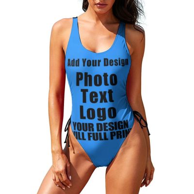 VYNTHORIN Personalized Bathing Suits Tankni Customized Tummy Control Bathing Suits Personalized Swimsuit Adjustable Style08 Dodgerblue