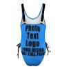 VYNTHORIN Personalized Bathing Suits Tankni Customized Tummy Control Bathing Suits Personalized Swimsuit Adjustable Style08 Dodgerblue view 4