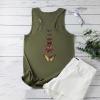 HGps8w Racerback Tank Tops for Women Back Butterfly Printed Loose Fit Sleeveless Summer Chic Yoga Workout Camisole Shirts view 4