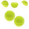 Pegciuho 2 Piece Ball Tennis Squash Racquet Dampeners Shock Absorber, Yellow view 2
