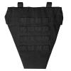 ULIONTAC Tactical Crotch Protective Panel - Lower Abdomen Platform Groin Protector 500D Nylon Molle Strap with Foam Inset Padding (BK) view 1