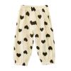 Children Toddler Kid Baby Boys Girls Cute Cartoon Print Polka Dot Sport Pants Trousers Cotton Baggy (Black, 2-3 Years) view 1