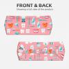 OXJOIIS Teeth Dental Seamless Pattern Pink Headbands Non Slip Elastic Hair Bands Yoga Running Sports Workout Gym for Men Womens view 2