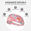 OXJOIIS Teeth Dental Seamless Pattern Pink Headbands Non Slip Elastic Hair Bands Yoga Running Sports Workout Gym for Men Womens view 4