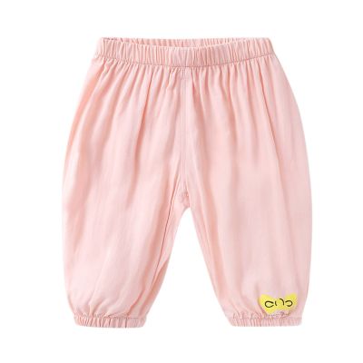 NineFit Basics Children Toddler Kids Infant Baby Boys Girls Cute Cartoon Animals Pants Trousers Outfits Clothes (Pink, 6-12 Months)
