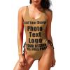 VYNTHORIN Personalized Women's Bathing Suits Adjustable Tummy Control Sporty Swimsuit Add Your Photo Logo Text Style08 view 1