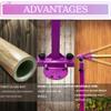 JC-ATHLETICS Gymnastic Kip Bar,Kids Girls Junior Ages 3-15,3' to 5' Adjustable Height,Home Gym Equipment,Home Training,1-4 Levels,261lbs Weight Capacity view 2