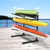 WALMANN Garage Kayak Rack, Heavy-Duty Metal Kayak Storage Rack 3-Tier Adjustable Freestanding Kayak Stand, Holds Up to 480 lbs(3-Tier) view 1