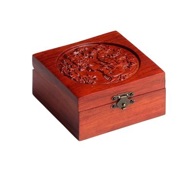YTDJJWLS Redwood Jewelry Box Storage Box Jewelry Box Chinese Collection Box