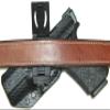 Generic REVKEL Custom Kydex Belt Lock Loop OWB Cross Draw Holster Compatible w/Browning Pistols, in Black Carbon Fiber. (Compatible with Black Label 380 3.6""- No Rail, Left Hand Draw) view 4