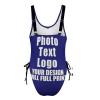VYNTHORIN Personalized Bathing Suits Tankni Customized Tummy Control Bathing Suits Personalized Swimsuit Adjustable Style23 view 4