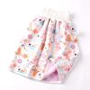 Baby Boys Girls Waterproof iaper Skirt Toddler Kids Cotton iaper Shorts Reusable Baby Football (H, 1-4 Years) view 2