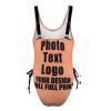 Bathing Suits Customize with Your Unique Design Womens Tummy Control Bathing Suits Personalized Swimsuit Adjustable Style15 view 4