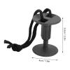 POENVFPO Surfboard Leash Leg Rope Plug with Detachable Slots, Nylon Plastic Surf Leash Plugs Suit for Water Sports Replacement Accessories (6 Pieces) (Black) view 2