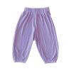 NineFit Basics Baby Boys and Girls Pants Summer Thin Pants Big PP Pants Air Conditioning Pants Kids Boys Dance (Purple, 12-18 Months) view 1