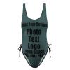 Bathing Suits Customize with Your Unique Design Womens Tummy Control Bathing Suits Personalized Swimsuit Adjustable Style03 view 2