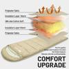 Backpacking Sleeping Bags for Adults, Unzip to Blanket, Waterproof, Lightweight, Camping, Portable Sleeping Bags Outdoor Travel Hiking(4lb-Tan) view 3