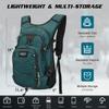 Hydration Backpack with 3L Water Bladder, Insulated Running Hydration Pack Hydropack, Lightweight Water Backpack for Hiking Cycling Camping Biking for Men Women view 2