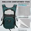 Hydration Backpack with 3L Water Bladder, Insulated Running Hydration Pack Hydropack, Lightweight Water Backpack for Hiking Cycling Camping Biking for Men Women view 3