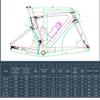 HIMALO Carbon Road Bike Frameset 46/48/50/52/54/56cm 700c Wind Breaking Racing Frame Internal Routing Disc Brake Frame Set Thru Axle 100mm/142mm(Silver,50CM) view 2