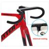 HIMALO Carbon Road Bike Frameset 45/48/51/54CM Disc Brake Racing Frame Thru Axle 100/142mm Internal Routing Frame(Silver,45CM) view 2