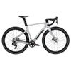HIMALO Gravel Bike Frameset 700c Carbon Road Bike Frame 45/48/51/54cm Thru Axle F12x100mm/R12x142mm Disc Brake Frame Internal Routing Lightweight(Silver,51CM) view 2