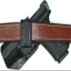 Generic REVKEL Custom Kydex Belt Lock Loop OWB Cross Draw Holster Compatible w/S&W Pistols, in Black Carbon Fiber. Hand Crafted in Texas, USA (Compatible with M&P Shield 9/40, Left Hand Draw) view 3