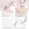 Daydance Sleeveless White Dance Leotards for Girls, Double Breast Basic Ballet Outfit for Training, Performance, Recitals, view 4