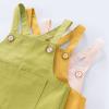 Infant Girls Suspenders Green Solid Color Suspenders Children's Pants Long Pants Summer Clothes Boys (Pink, 4-5 Years) view 3