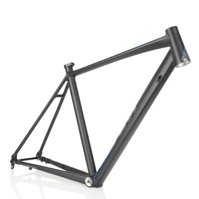 HIMALO Disc Brake Road Bike Frameset 700C*48/50/52/54/56CM Aluminum Alloy Off-Road Frame Thru Axle 12 * 142mm(Blue,48cm)