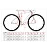 HIMALO 700c Road Bike Frameset C Brake Carbon Frames with Fork + Seat Tube + Integrated Handlebar QR 100/130mm Frame 45/48/51/54CM(Yellow,54CM) view 2