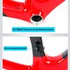 HIMALO Carbon Road Bike Frameset Disc Brake 46/48/50/52/54cm Wind Breaking Racing Frame Thru Axle 100/142mm Internal Routing(Silver,50CM) view 3