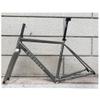 HIMALO Aluminum Alloy Road Bike Frameset 700C Disc Brake Frame + Carbon Fork 12X100mm/12X142mm Thru Axle Frame Set 44/47/50/53/56CM BSA68(Silver,53cm)