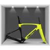 HIMALO Carbon Road Bike Frameset 45/48/51/54cm Disc Brake Racing Frame Thru Axle Lightweight Climbing Cross-Country Frame(Yellow,54CM) view 1