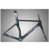 HIMALO 700C Carbon Road Bike Frameset C Brake Wind Breaking Racing Frame 46/48/50/52/54cm 100/130mm QR Frame Internal Routing(Black,46CM) view 1