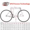 HIMALO 700C Carbon Road Bike Frameset C Brake Wind Breaking Racing Frame 46/48/50/52/54cm 100/130mm QR Frame Internal Routing(Black,46CM) view 2