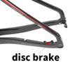 HIMALO Carbon Road Bike Frameset Disc Brake 700C Off-Road Racing Frame 45/48/51/54cm Front 100mm Rear 142mm Thru Axle Frame Set(Dark Gray,45CM) view 4