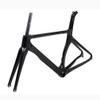 HIMALO Carbon Road Bike Frameset Breaking Wind Racing Frame 46/48/50/52/54cm C Brake 100/130mm QR Internal Routing Frame Black, for 700C Wheels(54CM) view 1